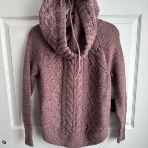 Simply Vera Vera Wang Mauve Cowl Neck Sweater